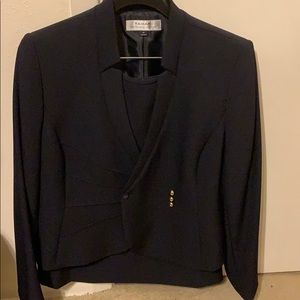 Navy Tahari Business Suit
